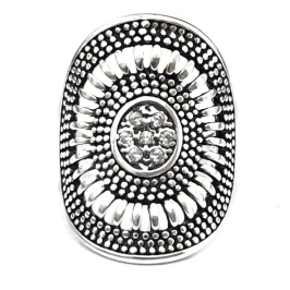 ANEL ESCUDO ZIRCO CRAVE