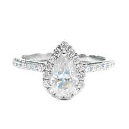 ANEL MOISSANITE GOTA PRATA