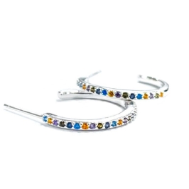 BRINCO ARGOLA CRAVE COLOR