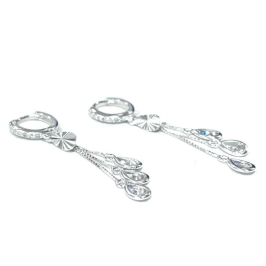 BRINCO ARGOLA CRAVE CORRENTE GOTA ZIRCO