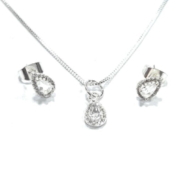 CONJUNTO GOTA ZIRCO CRAVE