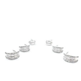 TRIO MEIA ARGOLA CRAVE