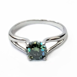 ANEL MOISSANITE SOLITÁRIO COLOR