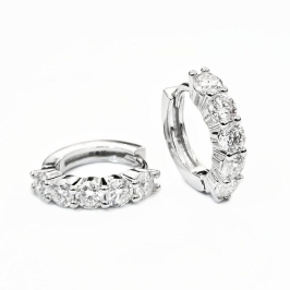 BRINCO MOISSANITE  PRATA