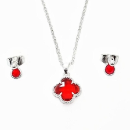 CONJUNTO V. F. VERMELHO ZIRCO