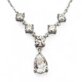 GARGANTILHA MOISSANITE GOTA