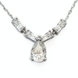 GARGANTILHA MOISSANITE GOTA