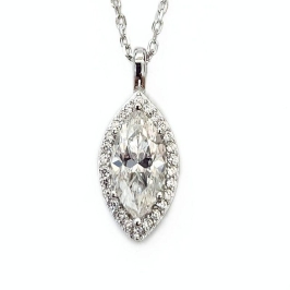 GARGANTILHA MOISSANITE GOTA
