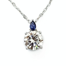 GARGANTILHA MOISSANITE GOTA COLOR