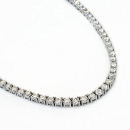 GARGANTILHA MOISSANITE RIVIERA