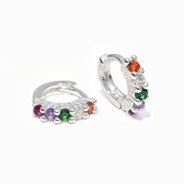 BRINCO ARGOLA CRAVE COLOR