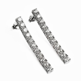BRINCO MOISSANITE RIVIERA PRATA