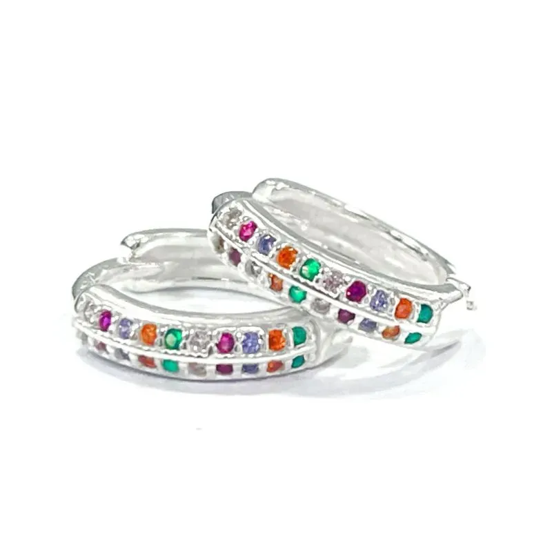 BRINCO ARGOLA CRAVE COLORIDA