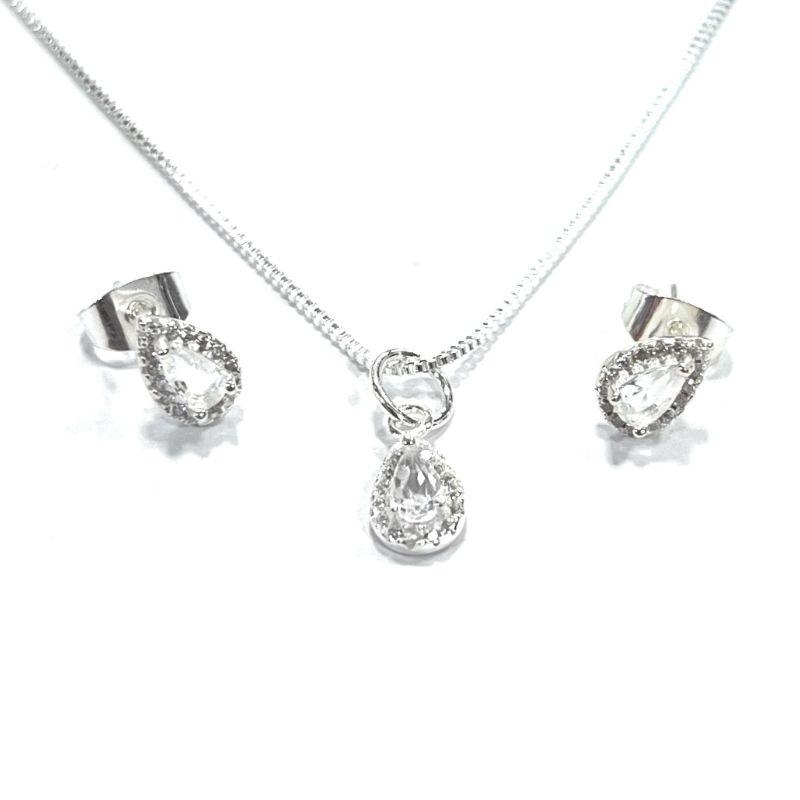 CONJUNTO GOTA ZIRCO CRAVE