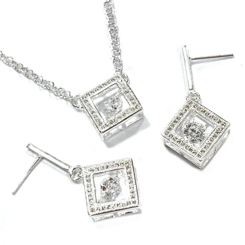 CONJUNTO QUADRADO ZIRCO