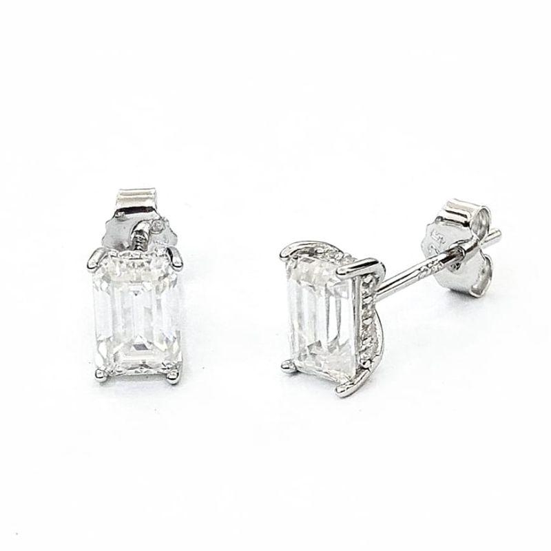 BRINCO MOISSANITE PONTO DE LUZ PRATA M