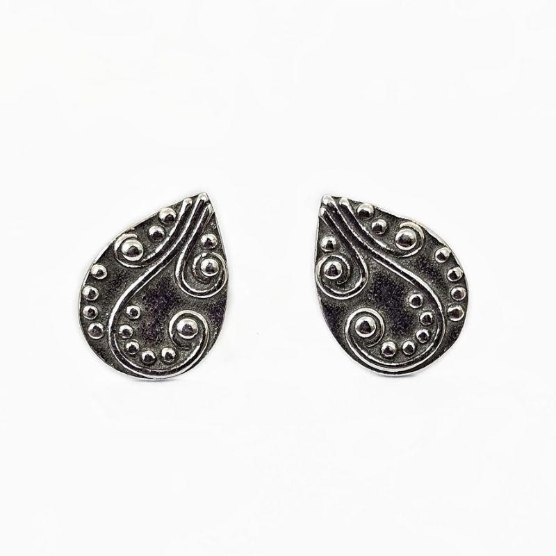 BRINCO GOTA BOHO PRATA
