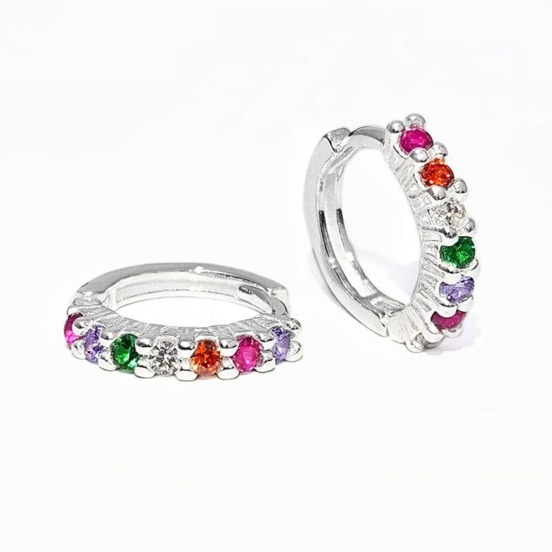BRINCO ARGOLA CRAVE COLOR