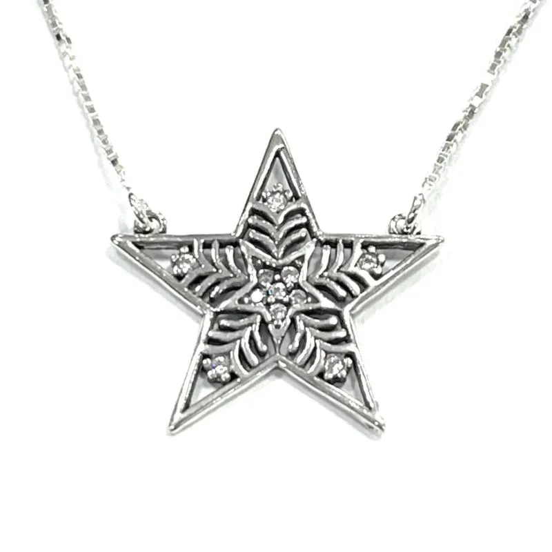 GARGANTILHA ESTRELA ZIRCO