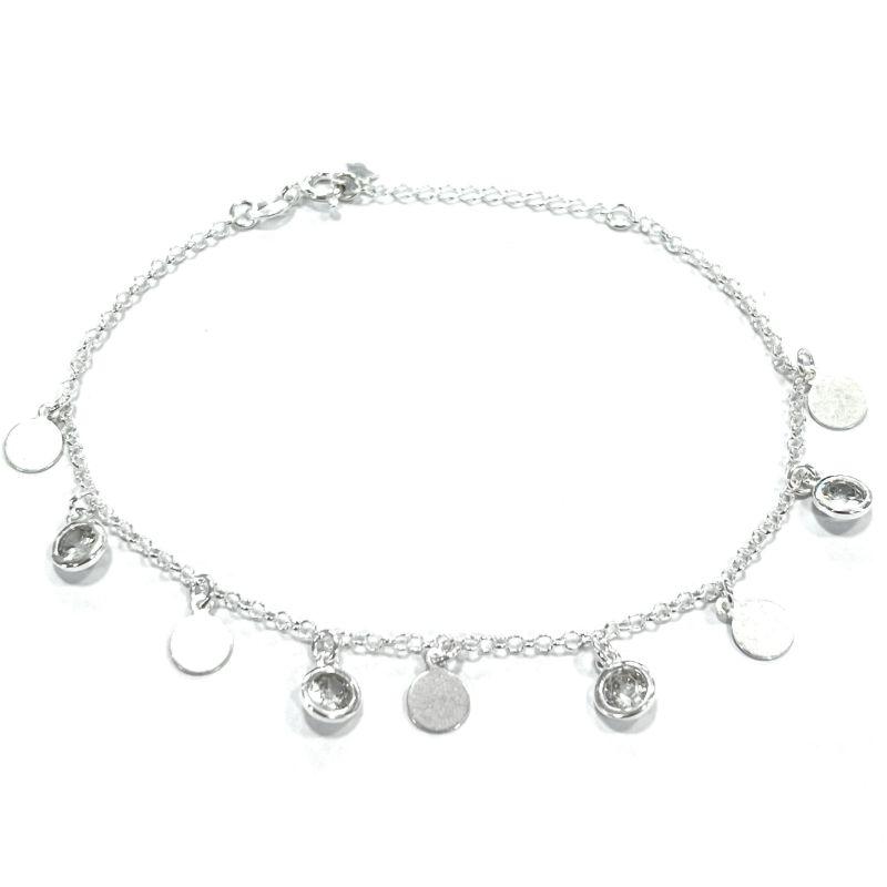 PULSEIRA MEDALHA ZIRCO