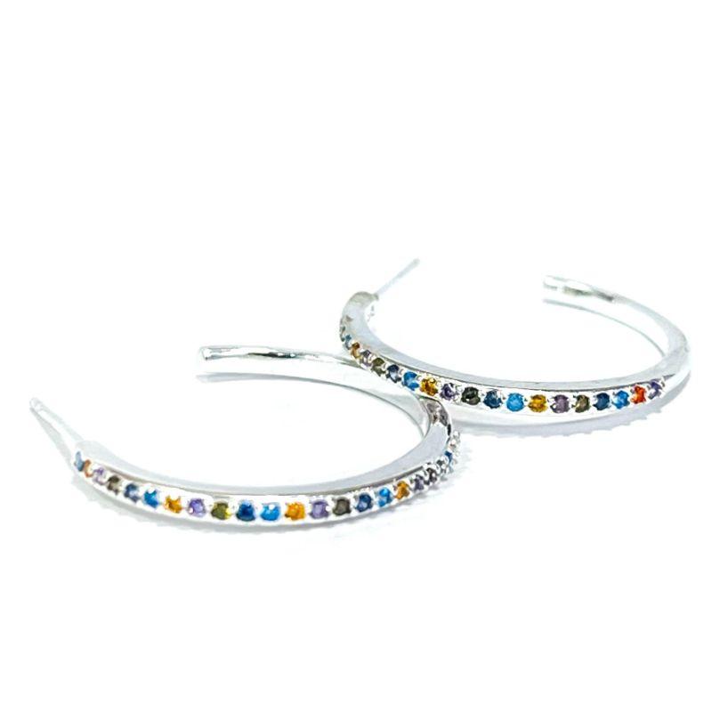 BRINCO ARGOLA CRAVE COLOR