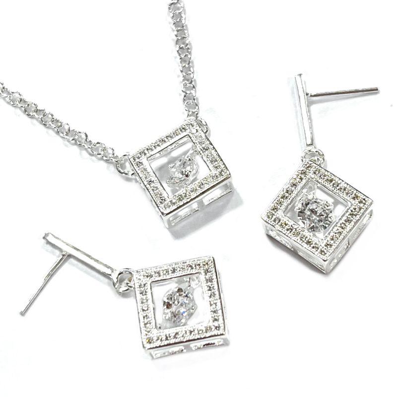 CONJUNTO QUADRADO ZIRCO