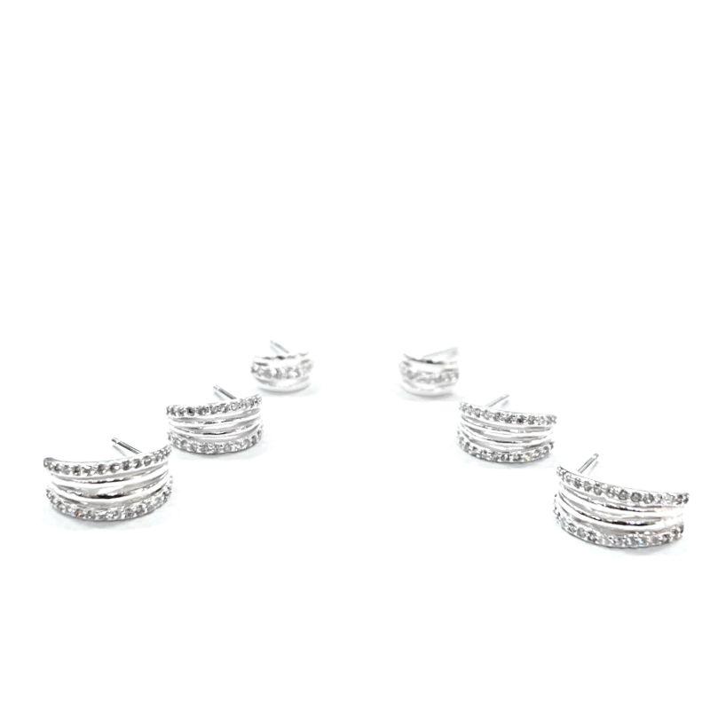 TRIO MEIA ARGOLA CRAVE