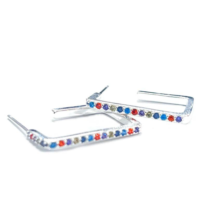 BRINCO ARGOLA CRAVE COLOR
