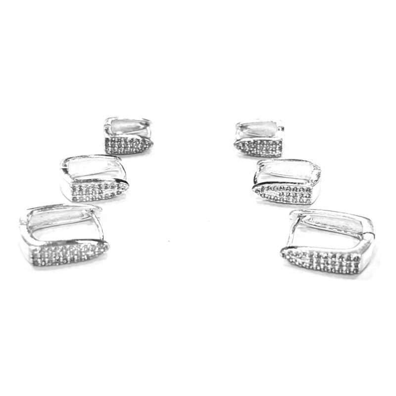 TRIO ARGOLA QUADRADA CRAVE