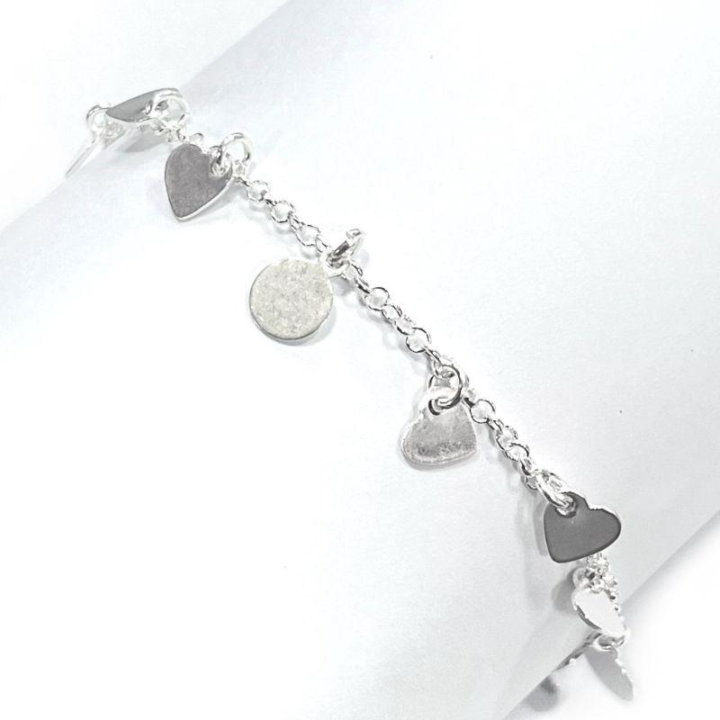 PULSEIRA CORAÇÃO MEDALHA