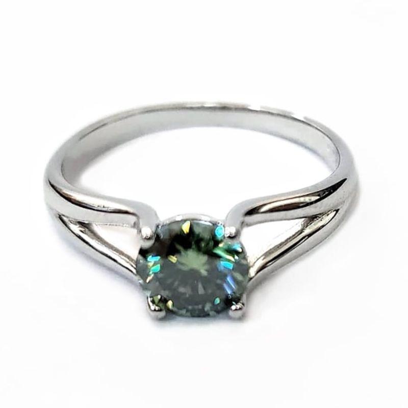 ANEL MOISSANITE SOLITÁRIO COLOR
