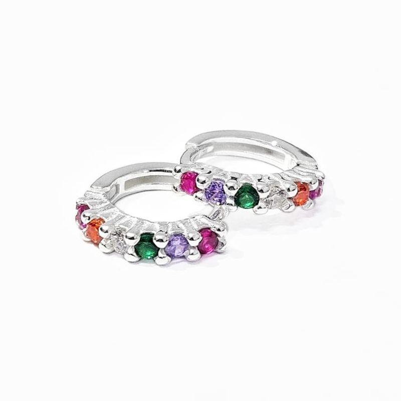 BRINCO ARGOLA CRAVE COLOR